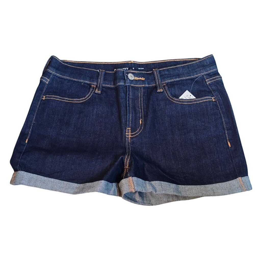 Old Navy Shorts Womens Dark Wash Denim Size 2 jj3767